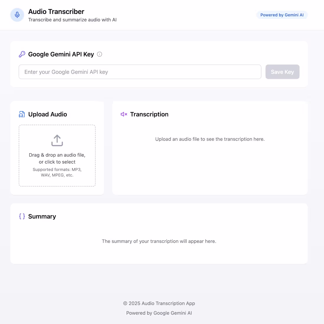 Cover image for Audio to Text Project