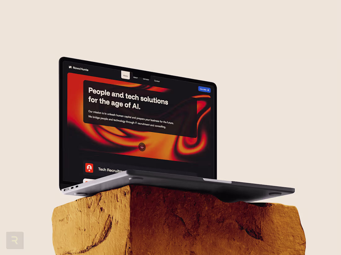 Cover image for Nova Hunte — AI Tech Solutions Website