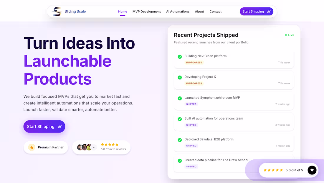 Cover image for We built the website for