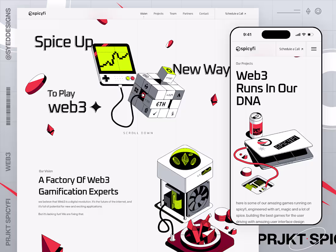 Cover image for Web3 Gamification Enhancement for SpicyFi