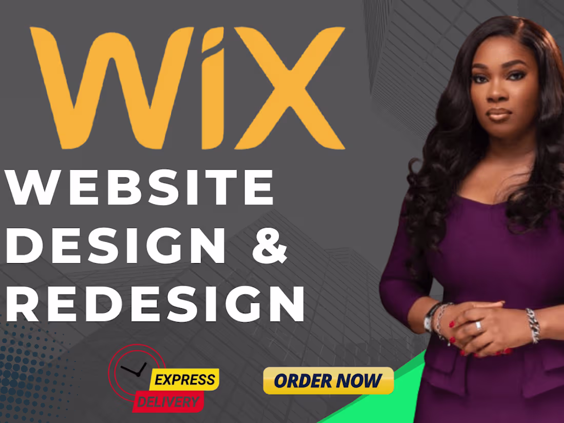 Cover image for Wix website design and redesign