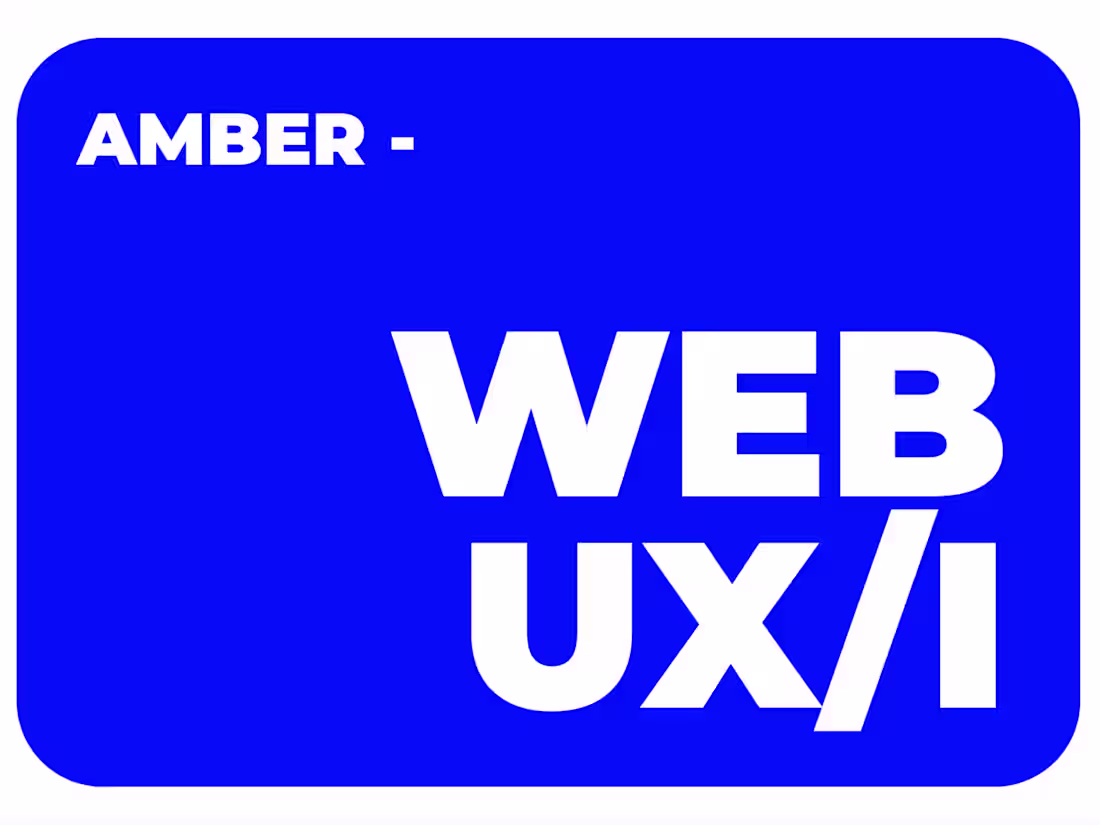 Cover image for Amber Electric [Web UX/I]