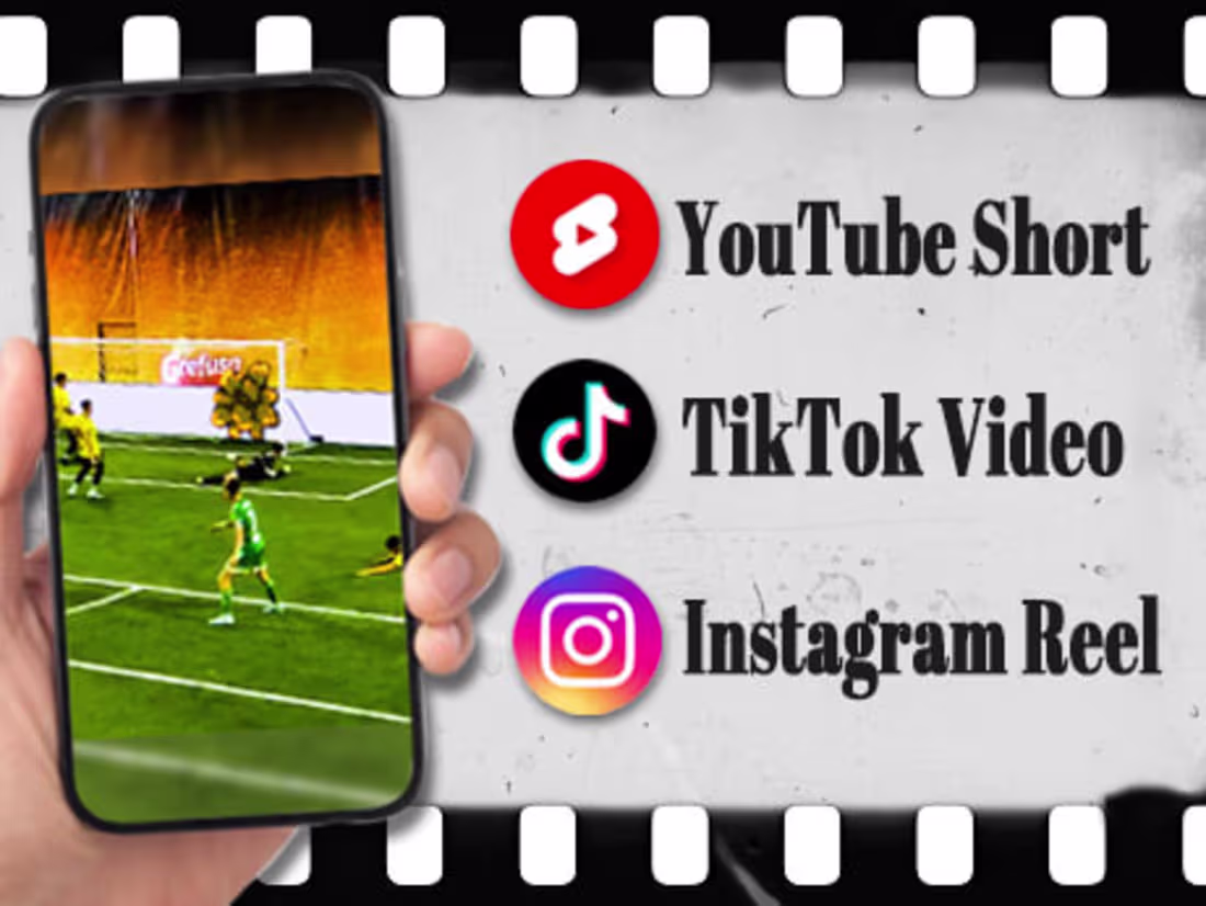 Cover image for Editing of TikTok, Shorts, Reels per unit.
