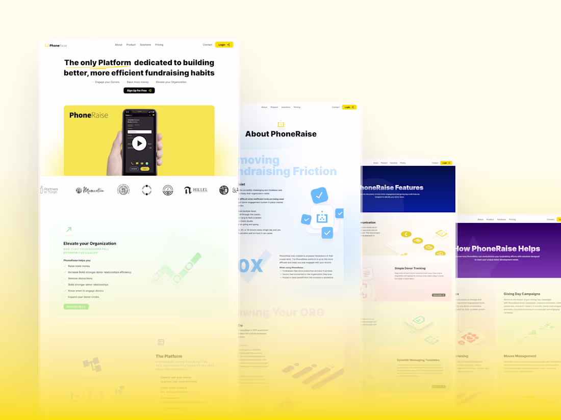 Cover image for PhoneRaise (Design + Development)