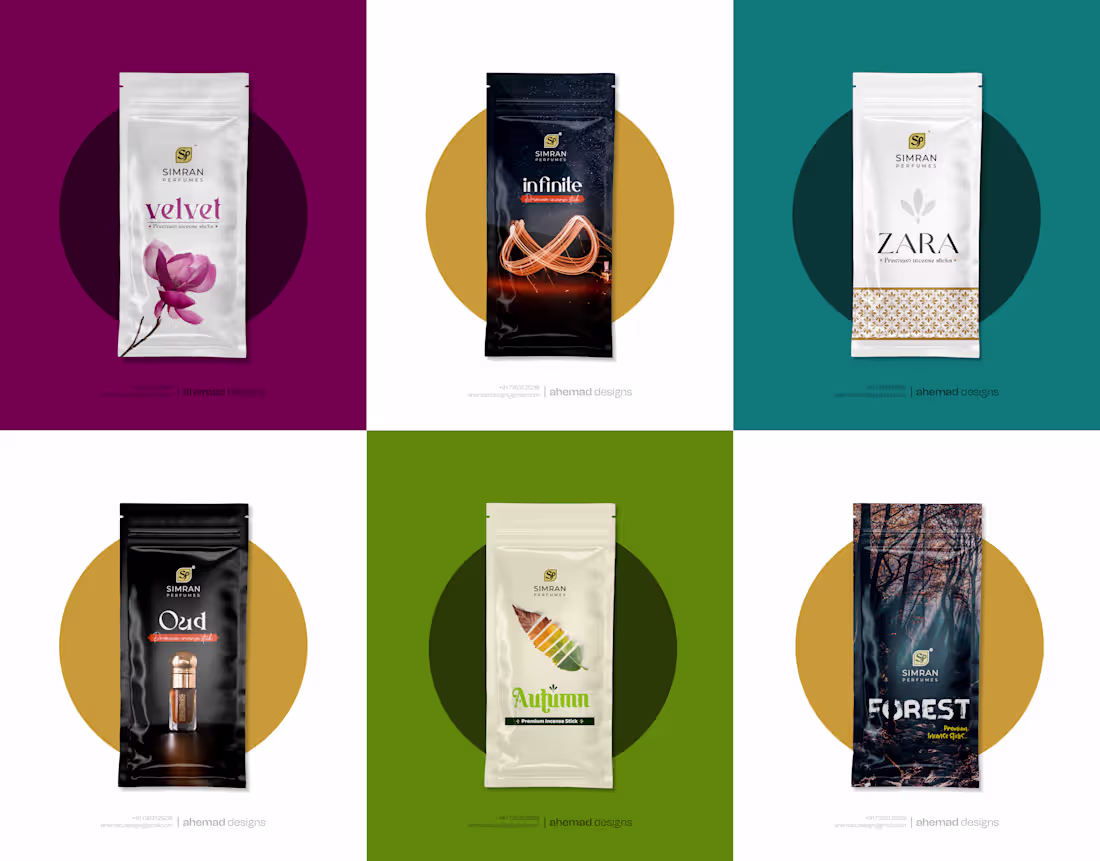 Cover image for Simran Perfumes — Scalable Premium Packaging Identity Good b...