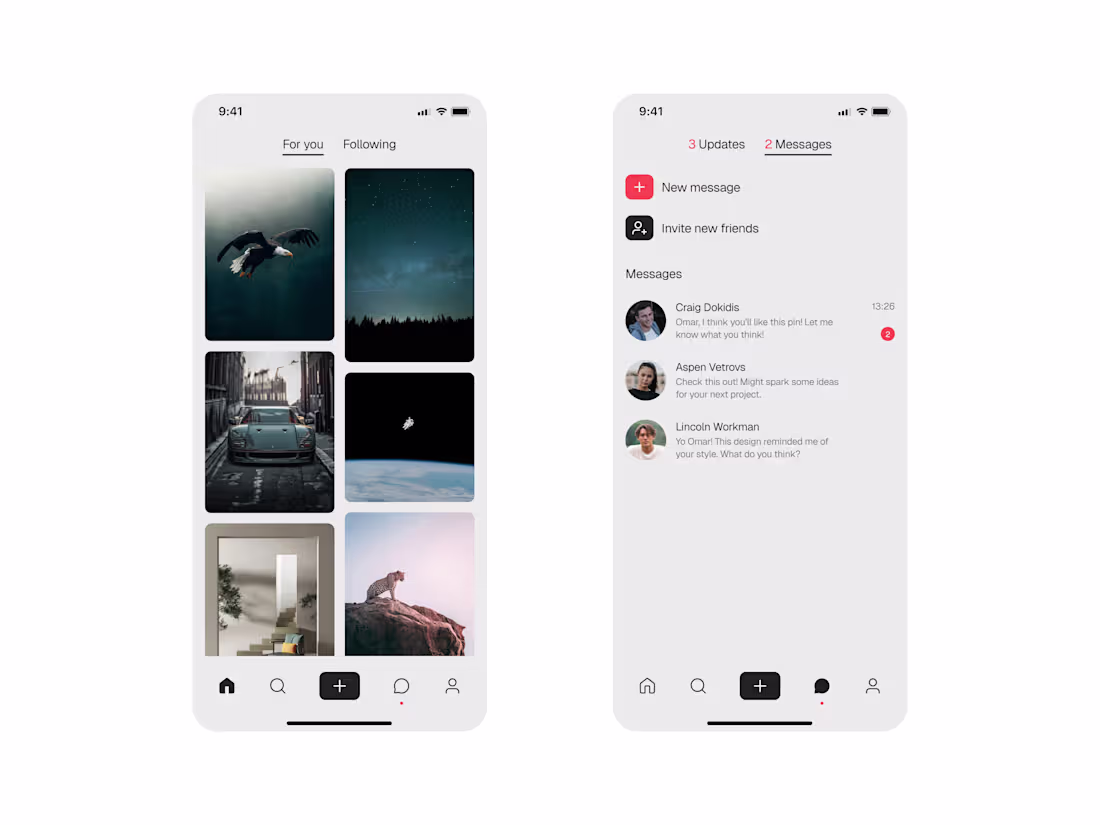 Cover image for Curated Inspiration App