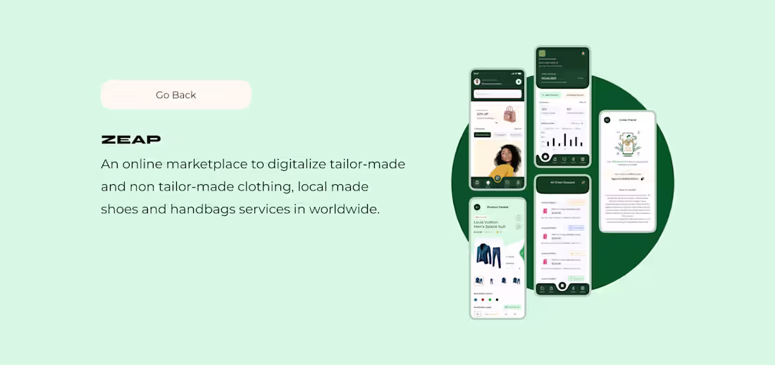 Cover image for ZEAP Fashion Market Place:: Behance