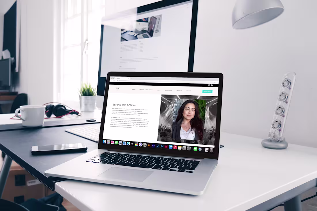 Cover image for Modern Stylized Talent Agency Branding