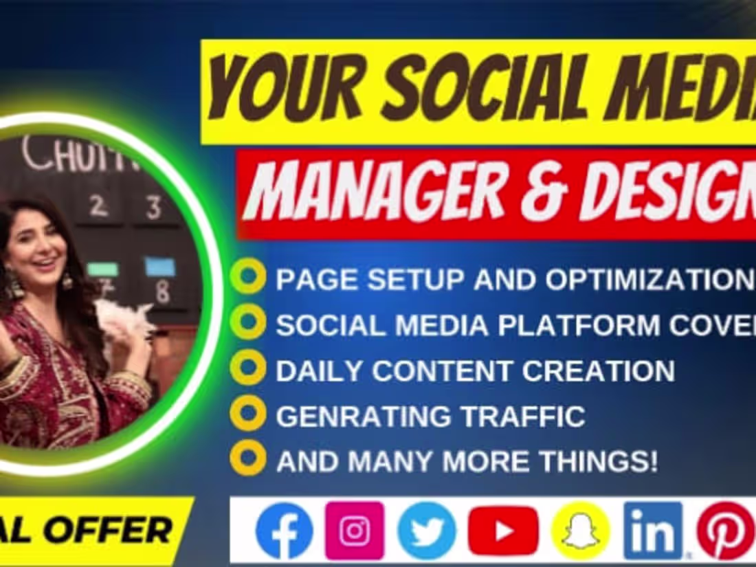 Cover image for Social media / Digital marketing expert