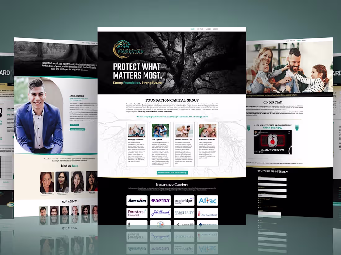 Cover image for WordPress Website Design w/ Agent Login