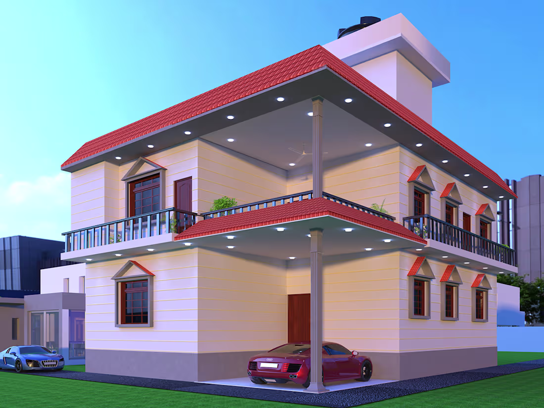 Cover image for Modern house | Behance