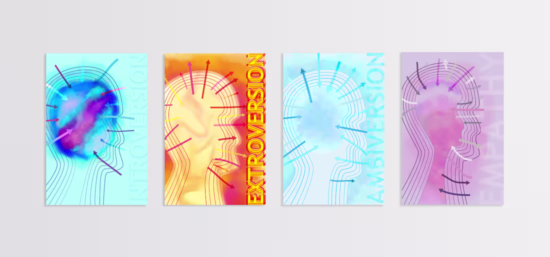 Cover image for Personality Type Posters Thesis Project - Sabrina Awdi