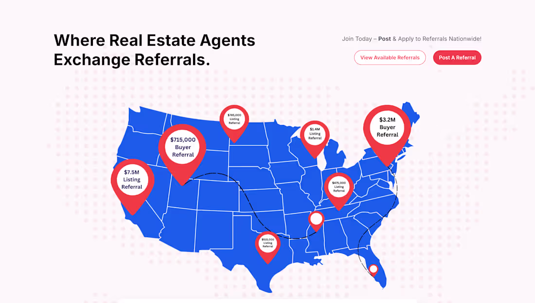 Cover image for Three months ago, we built a Real Estate Referral Marketplac...