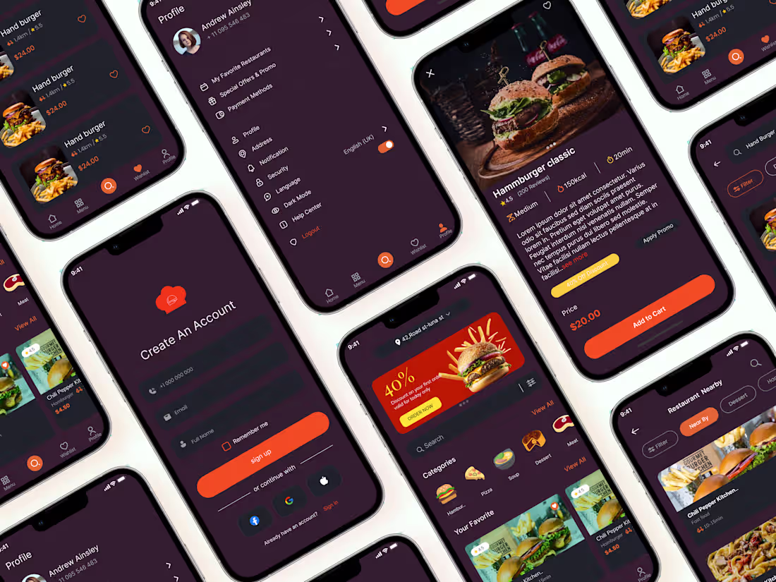 Cover image for Food Delivery Mobile App Spice Route