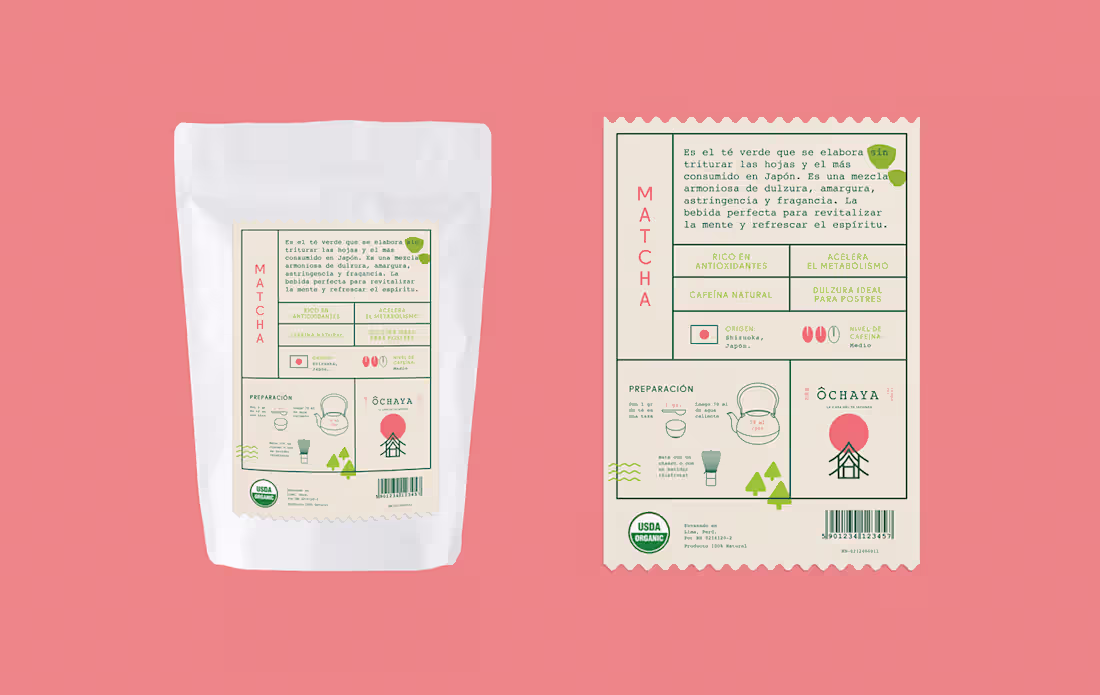Cover image for Matcha Brand Packaging :: Behance