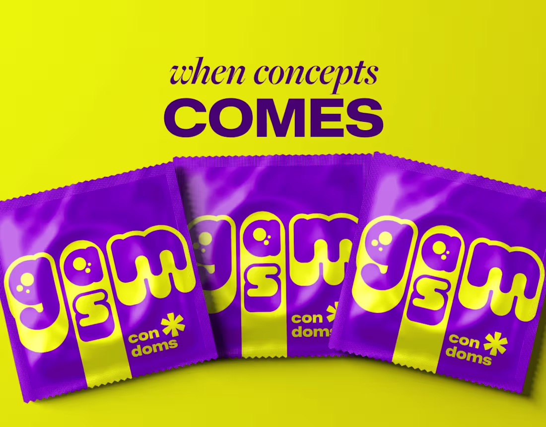 Cover image for Gasm Condoms - Creatives