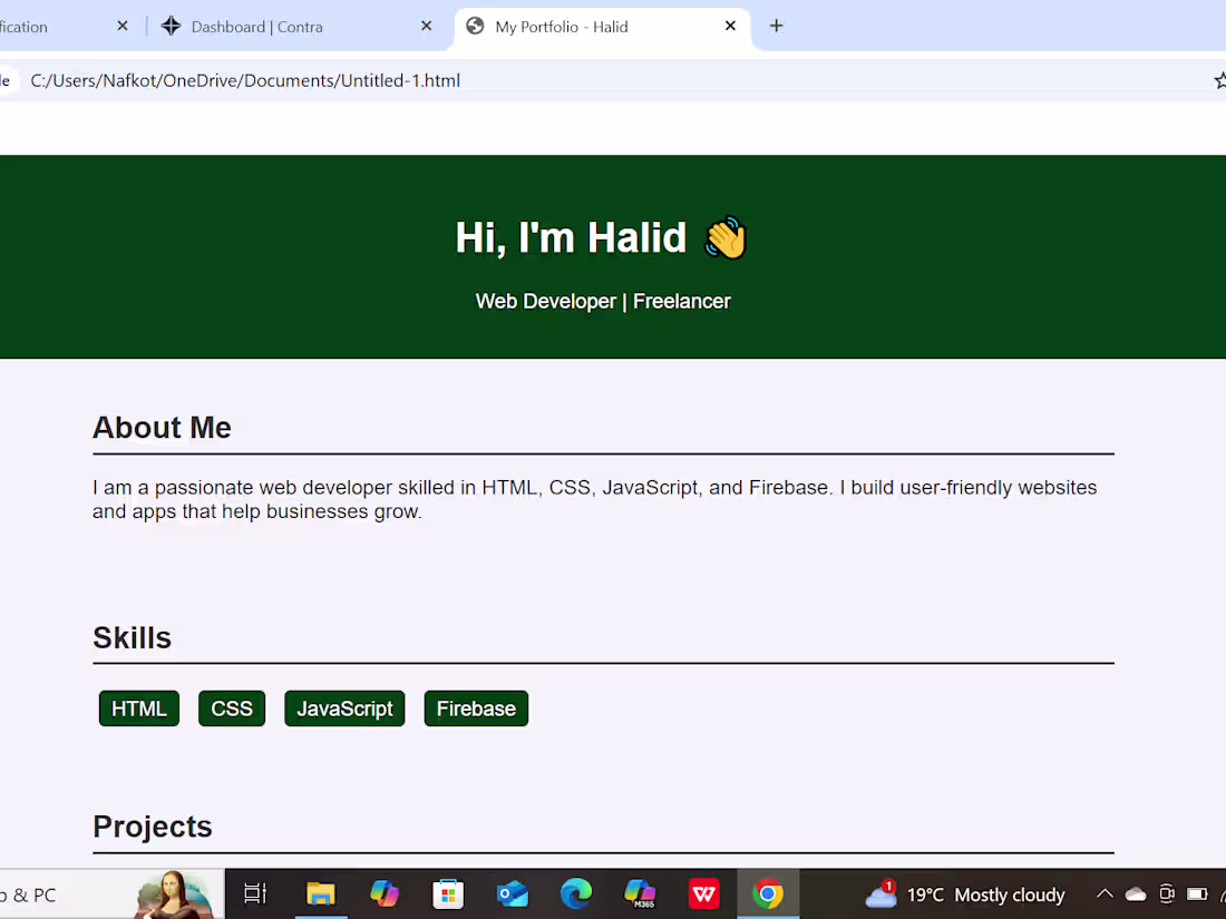 Cover image for Personal Portfolio Website