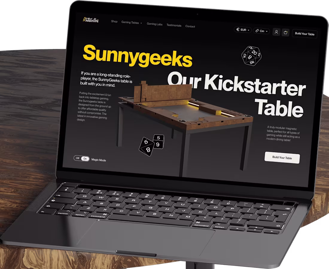 Cover image for Rathskellers Website Redesign and 3D Configurator