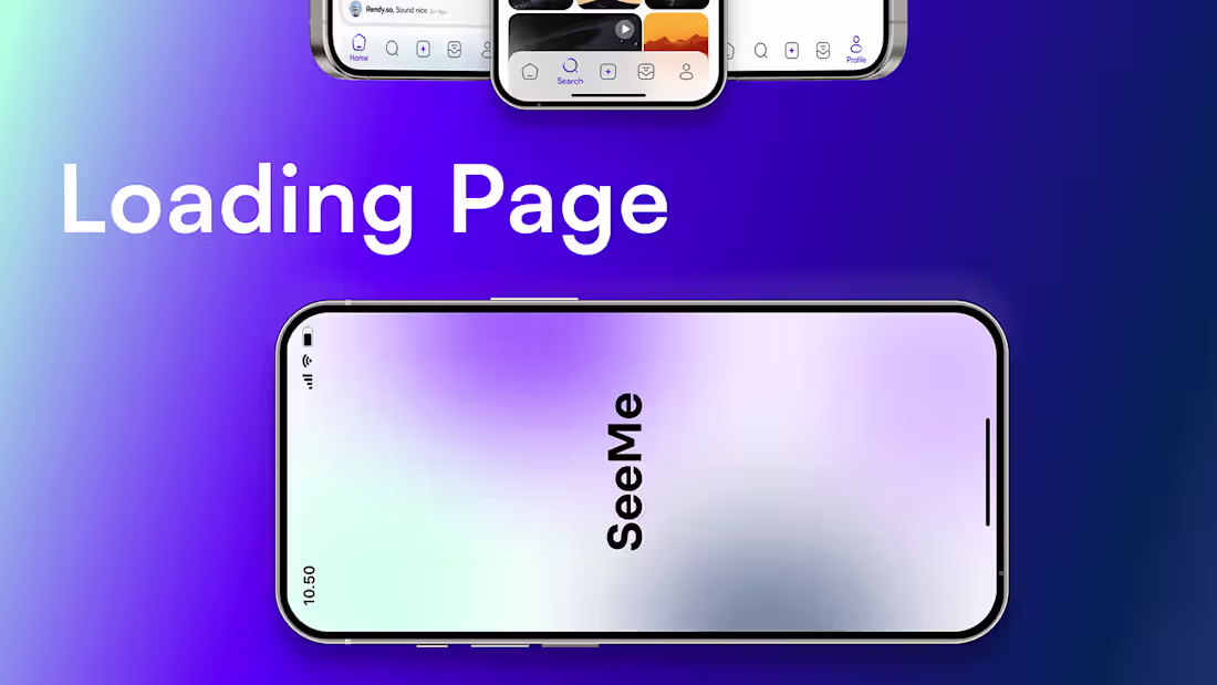 Cover image for SeeMe - UI Design