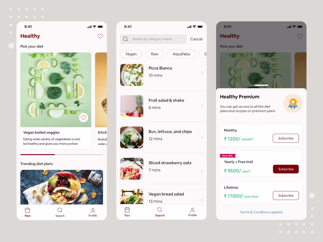 Cover image for Diet planner concept