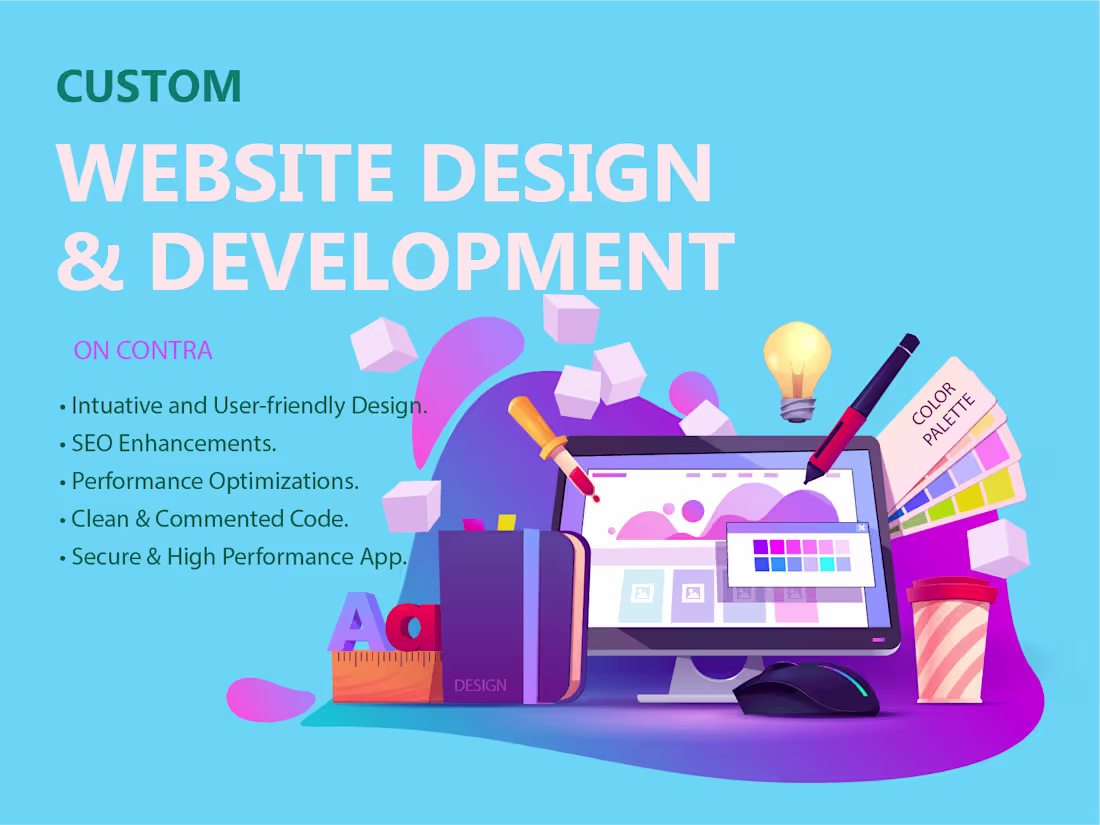 Cover image for Full-Stack Website Development in MERN stack & Google Indexing
