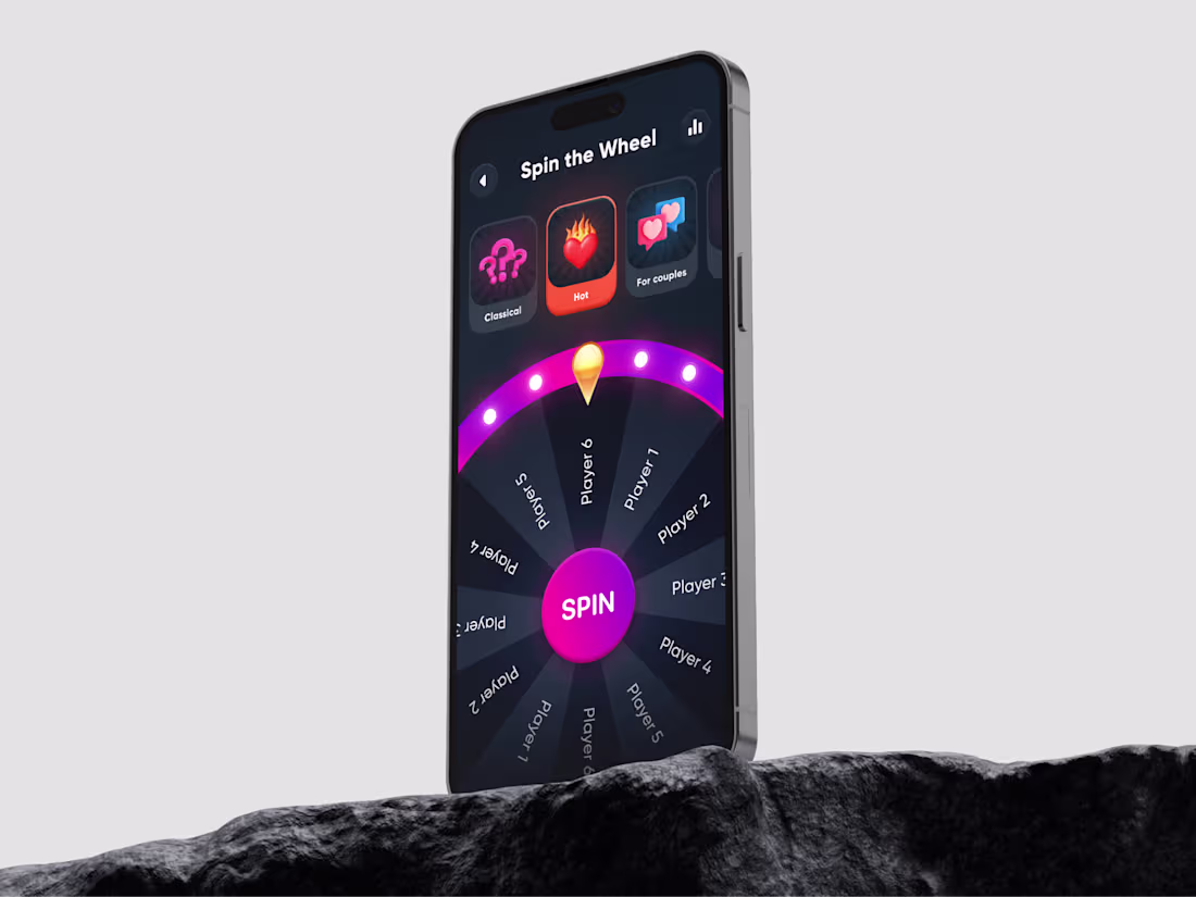 Cover image for Couple game - Spin the