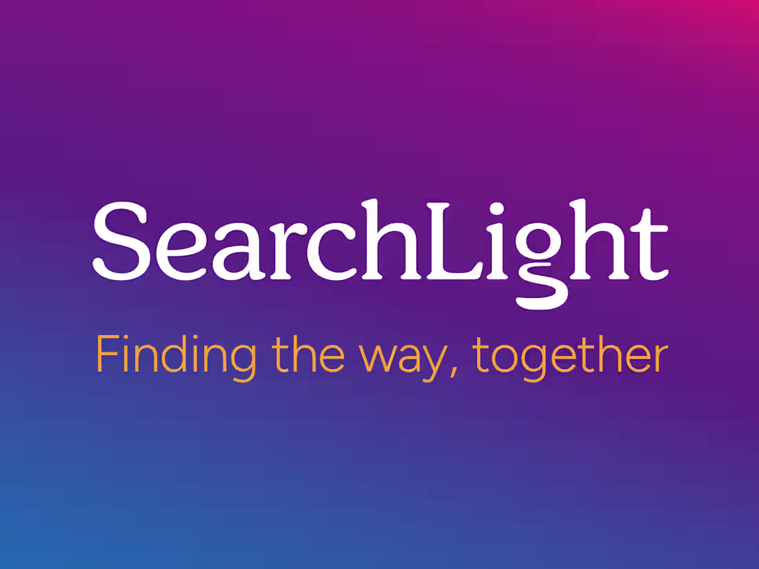 Cover image for SearchLight charity rebrand
