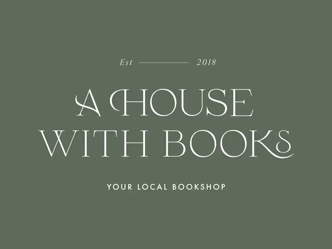 Cover image for A House With Books