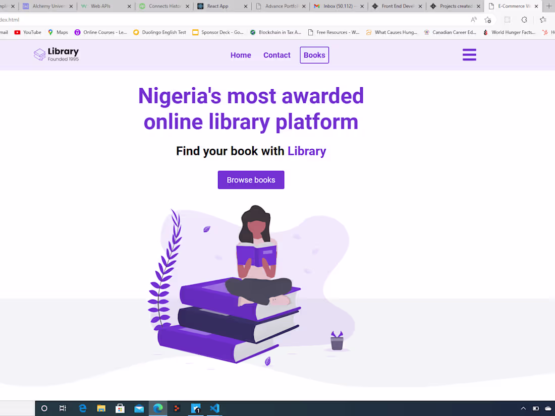 Cover image for E-Commerce webpage