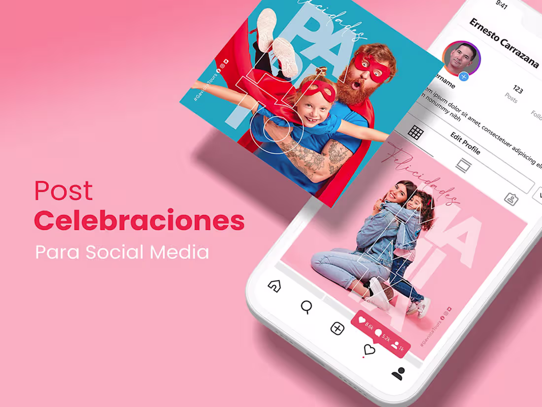 Cover image for Eye-catching social media posts that celebrate special moments