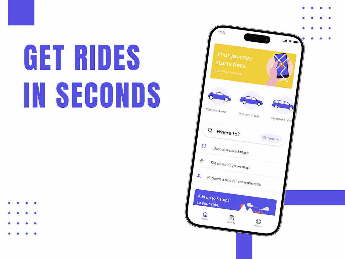 Cover image for Gogo Ride App Development