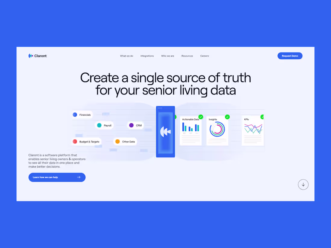 Cover image for Clarent - Webflow Development