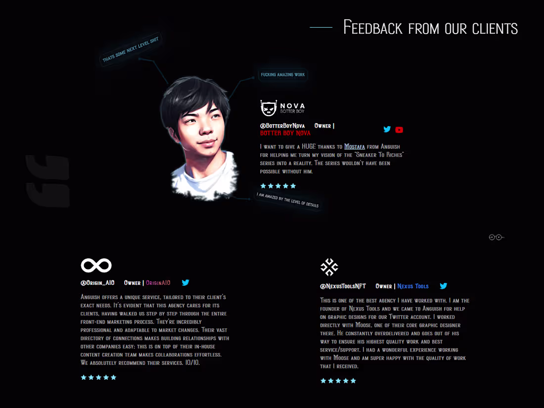 Cover image for Anguish | Marketing and Design Agency