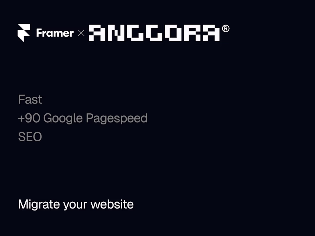 Cover image for Migrate your Website to Framer