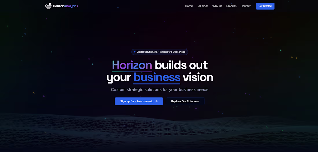 Cover image for Horizon Analytics Lab