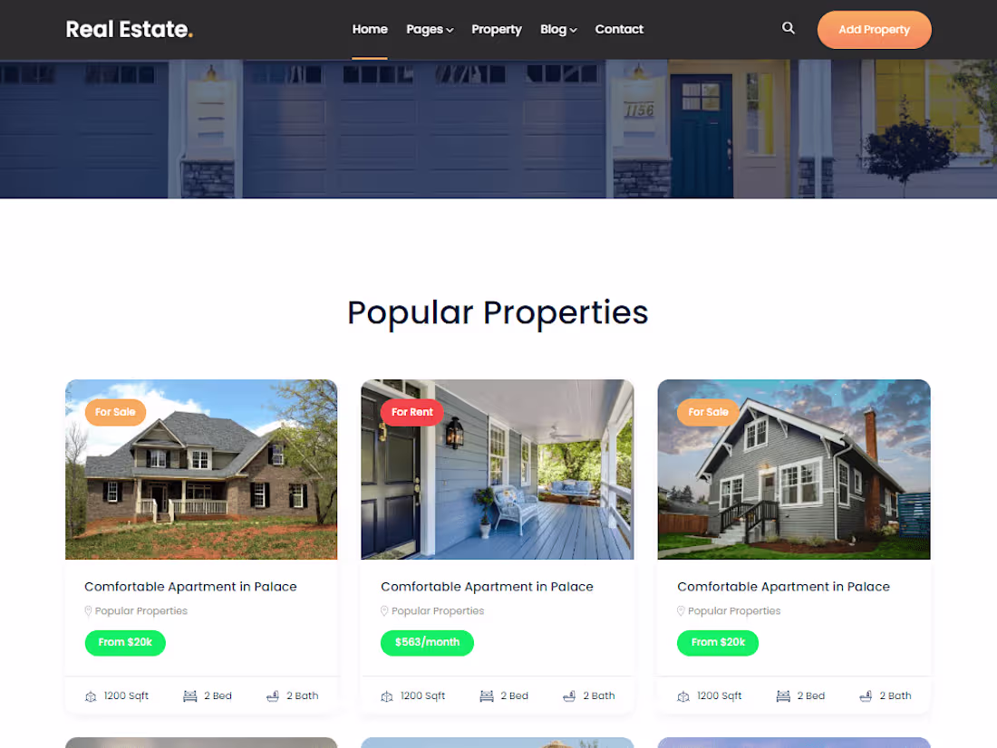 Cover image for Real Estate Management SAAS