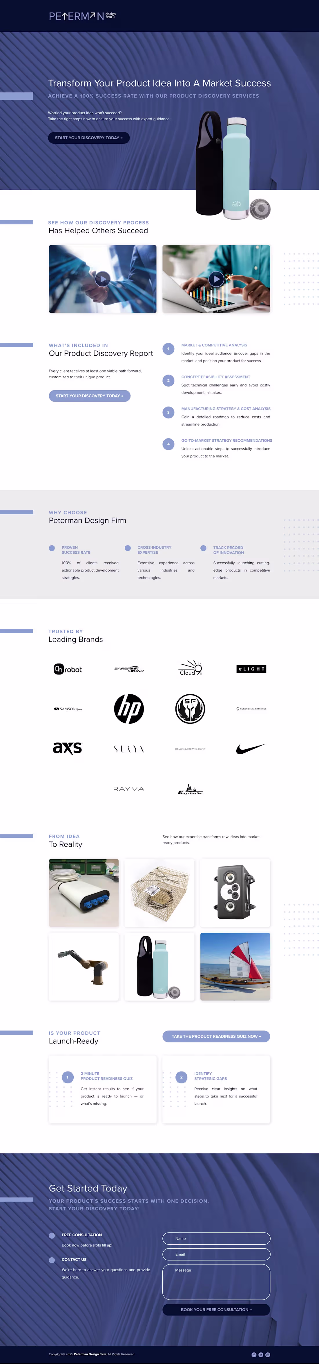 Cover image for Website Development for Peterman Firm