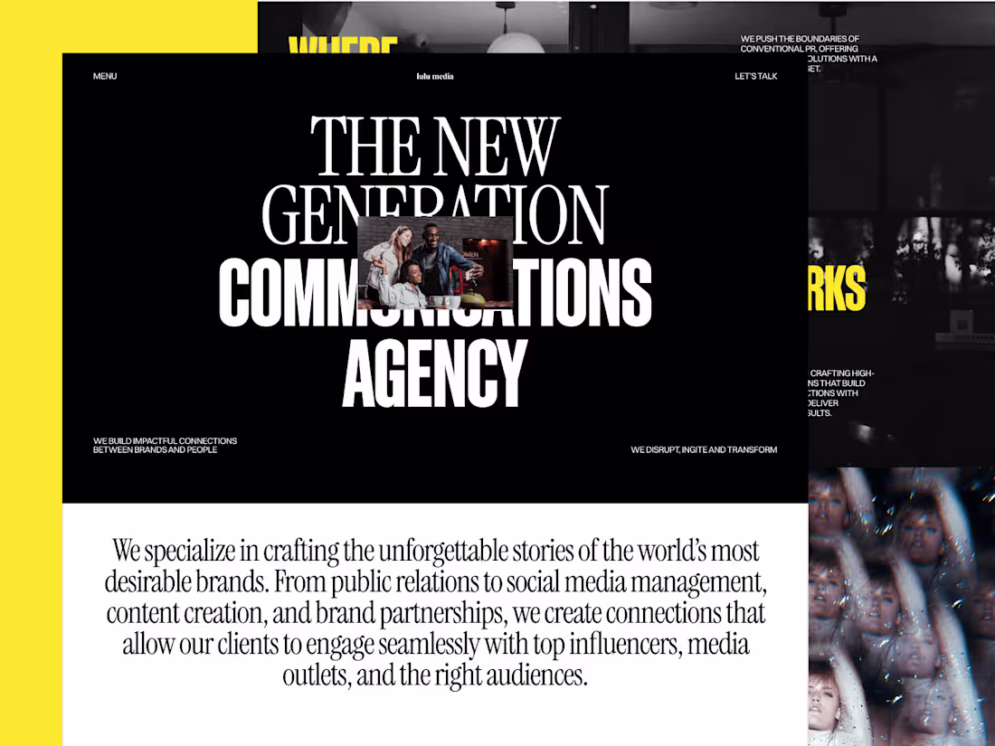 Cover image for Lulu Media | UI Design