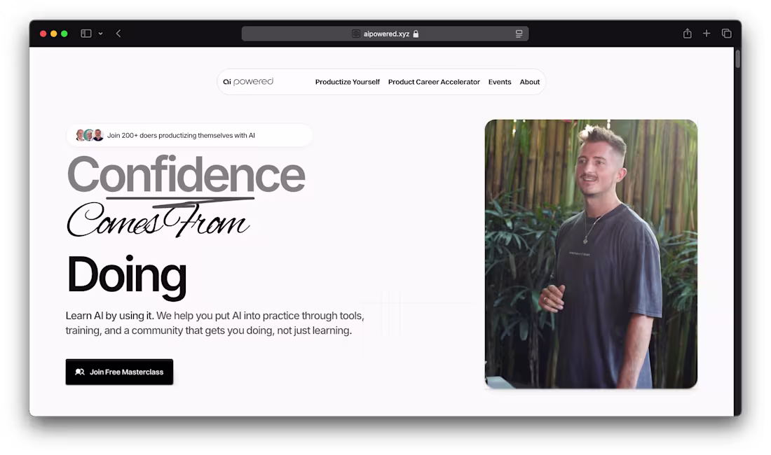Cover image for Premium Framer Website Development for AI Powered