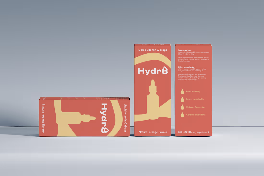 Cover image for 💧🍊 Hydr8 Vitamin C Drops