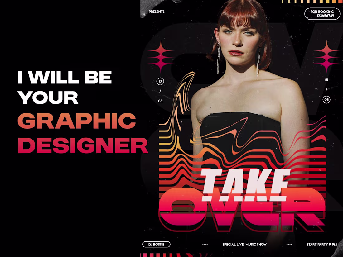Cover image for I will be your Graphic Designer for your Unique Visual Solutions