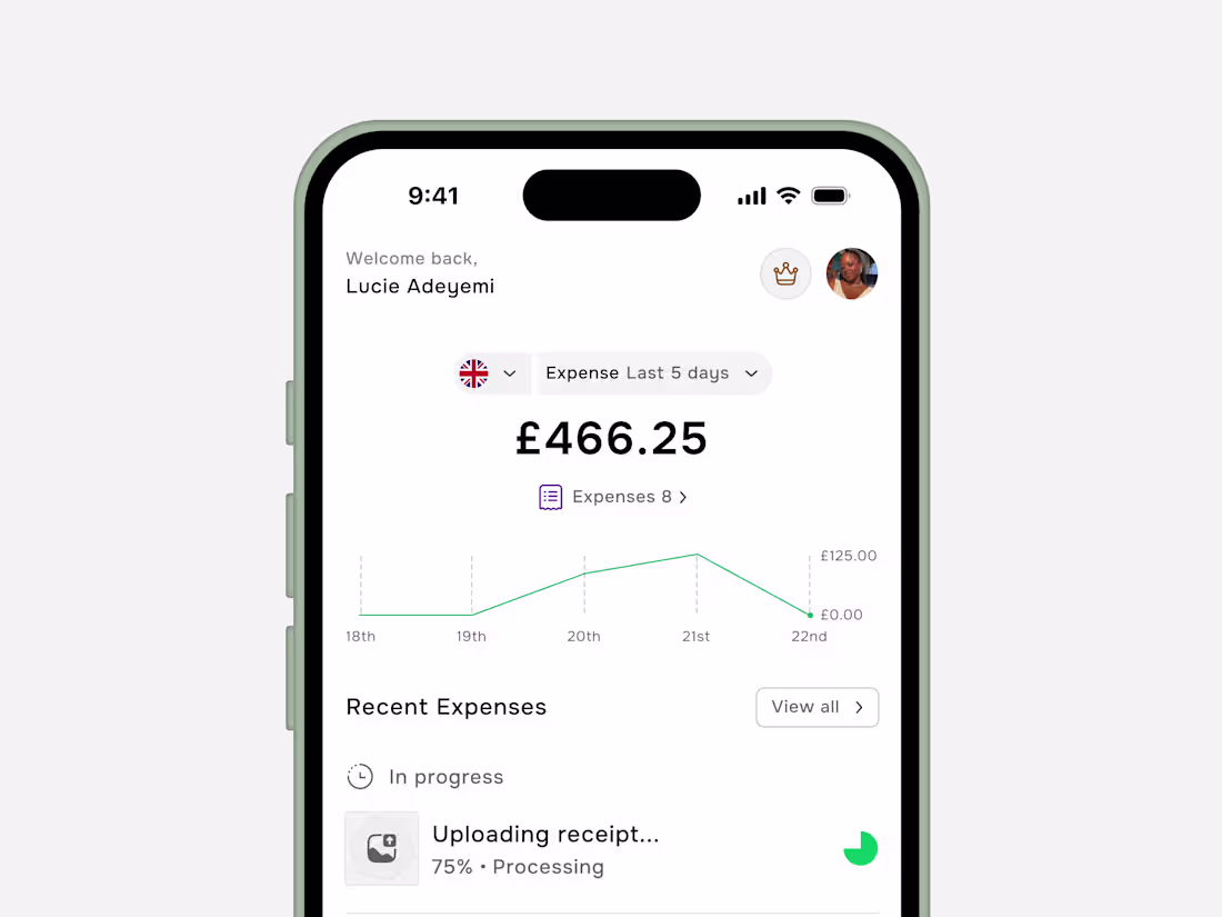 Cover image for Mobile Expense Tracker Design
