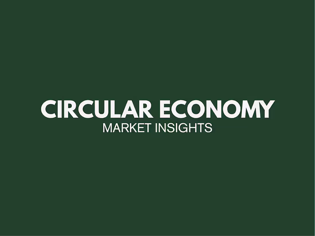 Cover image for Circular economy insights for your business