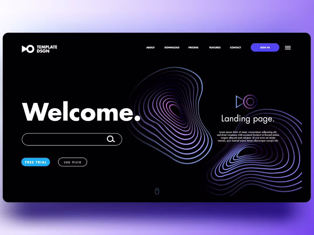 Cover image for The best landing page will be delivered to you