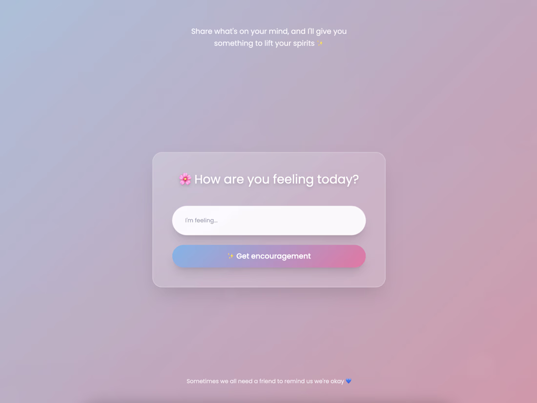 Cover image for Mood Booster App