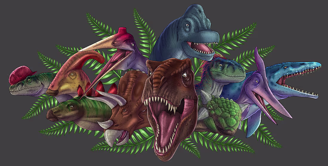 Cover image for Dinosaurs :: Behance