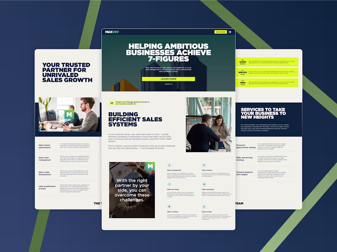 Cover image for Webflow Design & Development for UX and Conversion