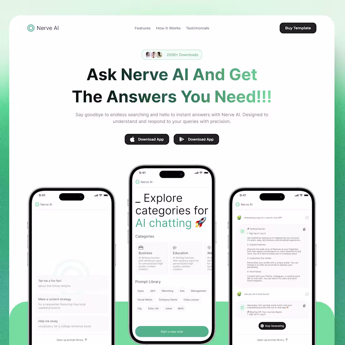 Cover image for Nerve AI - Framer Wbsite