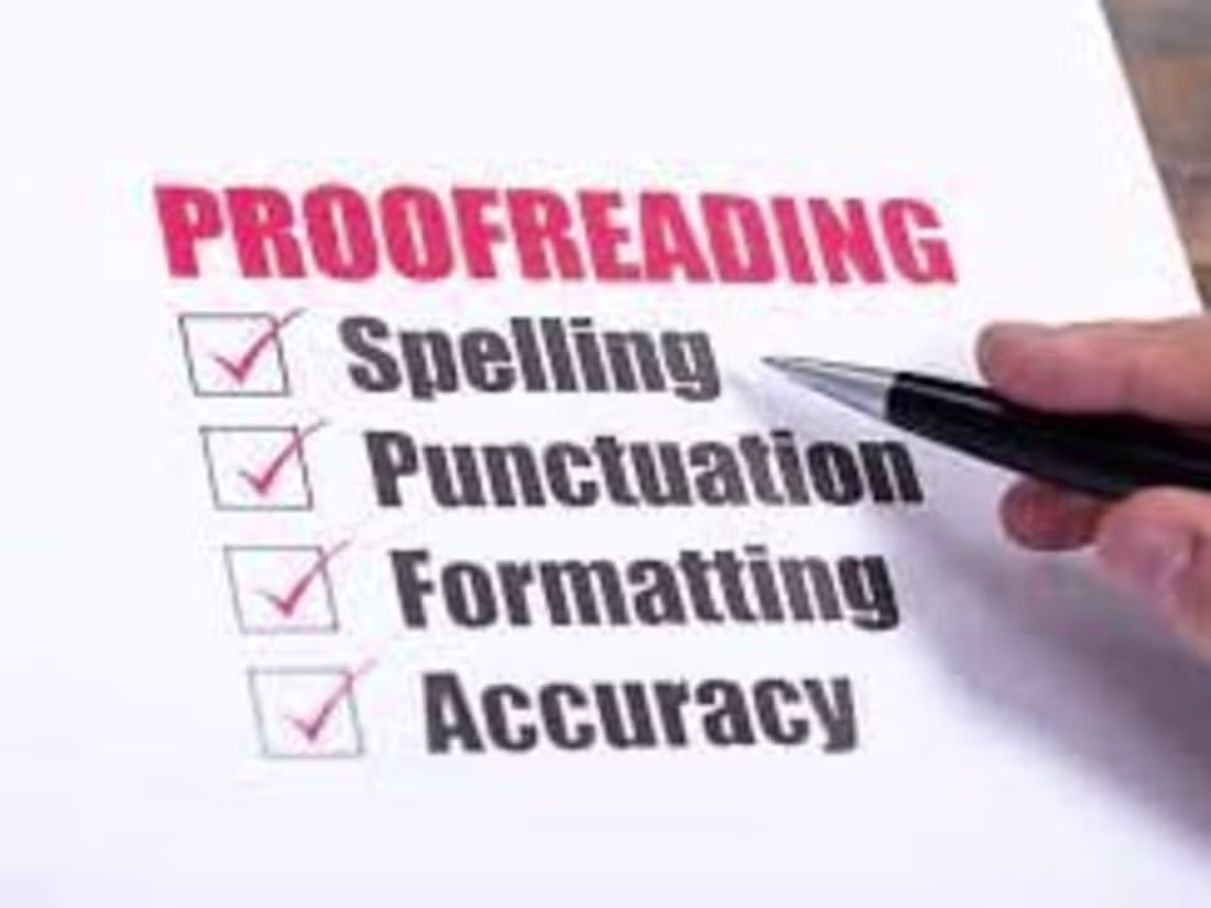Cover image for Proofreading Project: Academic Manuscript
