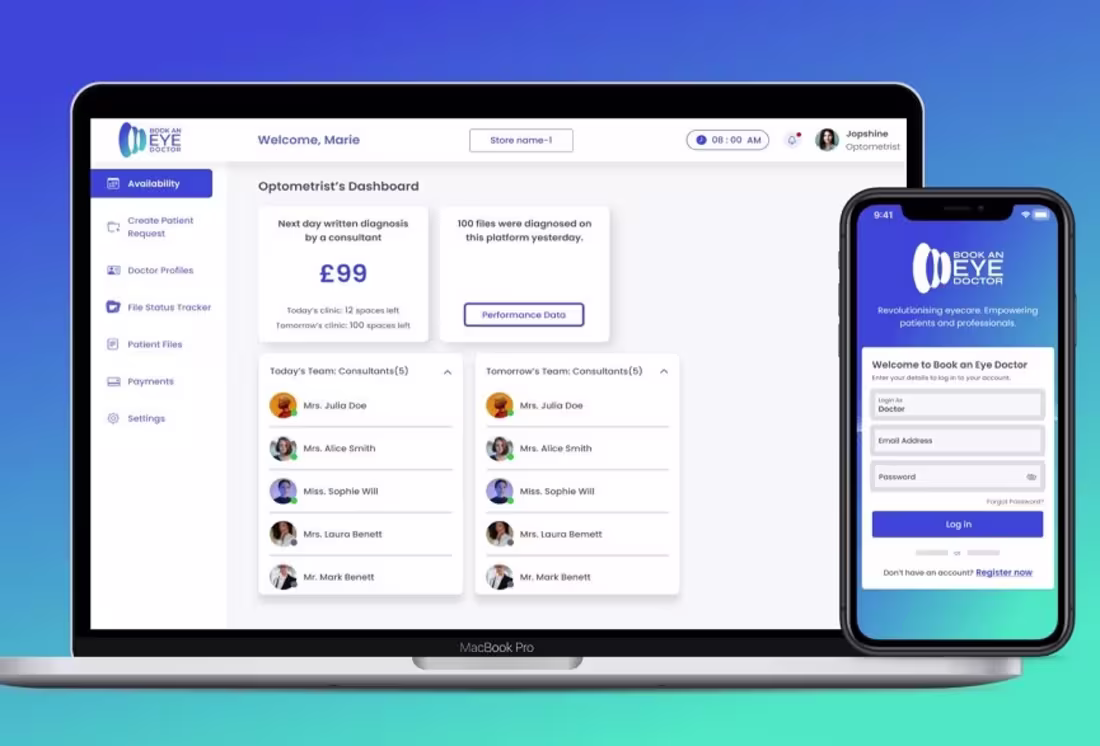 Cover image for Web app development | React | Framer